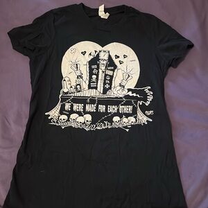 Toxic Toons (We were made for each other) large T-shirt